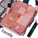Cocoly Travel Organizers Luggage Packing Cubes