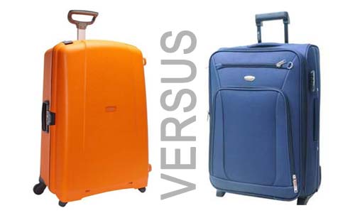 Hard side versus soft side luggage