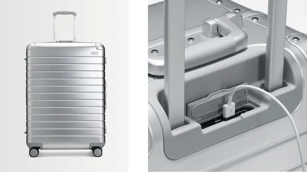 Away Aluminum Edition Aluminum Suitcase
