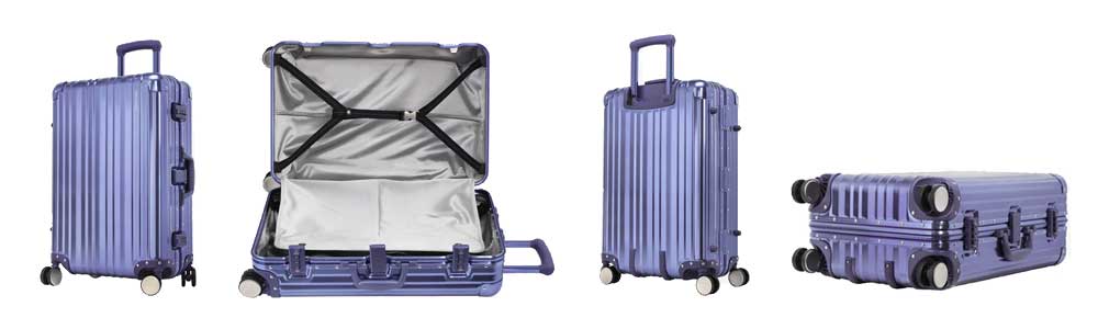 Ricardo Beverly Hills Aileron Aluminum Spinner Suitcase