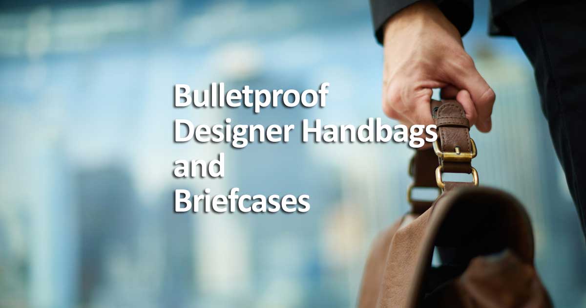 Bulletblocker NIJ IIIA Bulletproof Gucci Diaper Bag