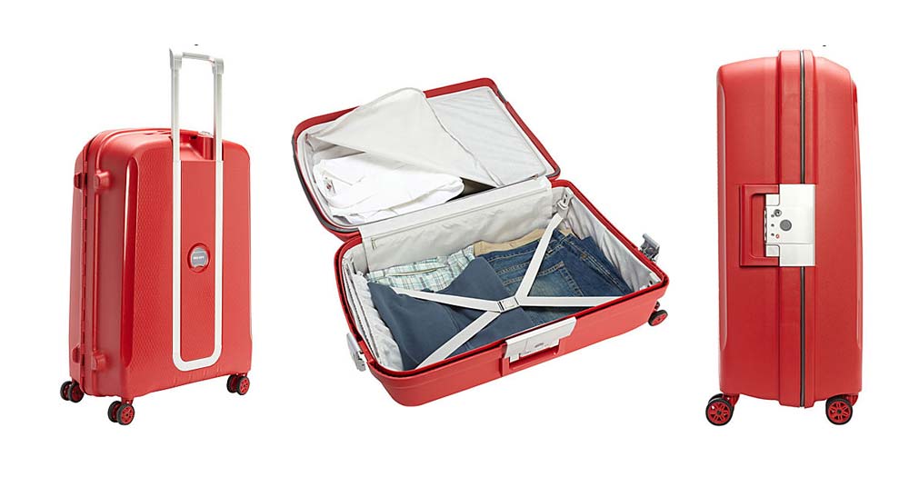 Delsey Belfort Plus Polypropylene Spinner Suitcases